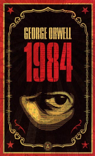 1984 george orwell book cover
