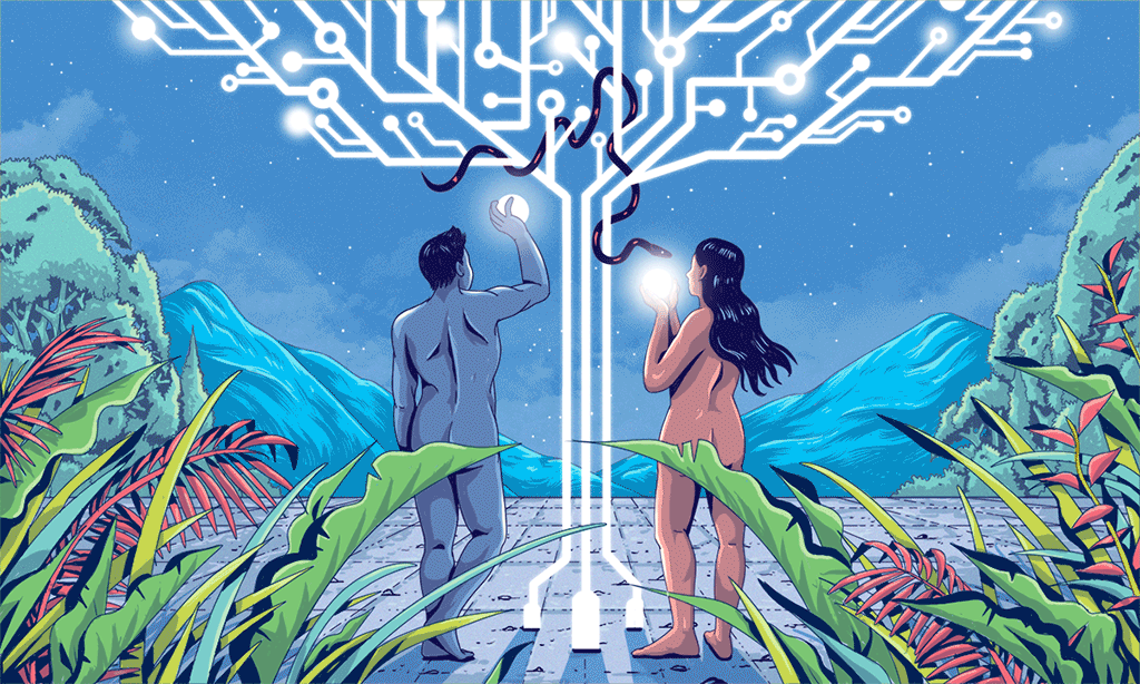 adam and eve in tech land