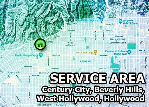 near me west hollywood computer repair service area